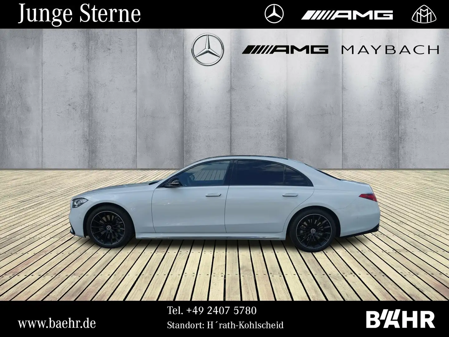 Mercedes-Benz S 580 S 580 4M lang AMG/Burmester3D/Pano/Airmatic/20" Weiß - 2