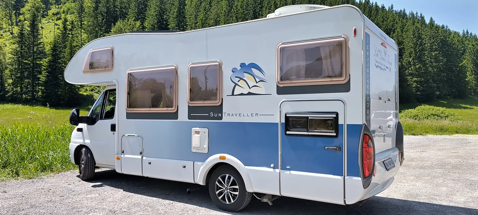 Fiat Ducato Wohnmobil Knaus SunTraveller 658LG Weiß - 2