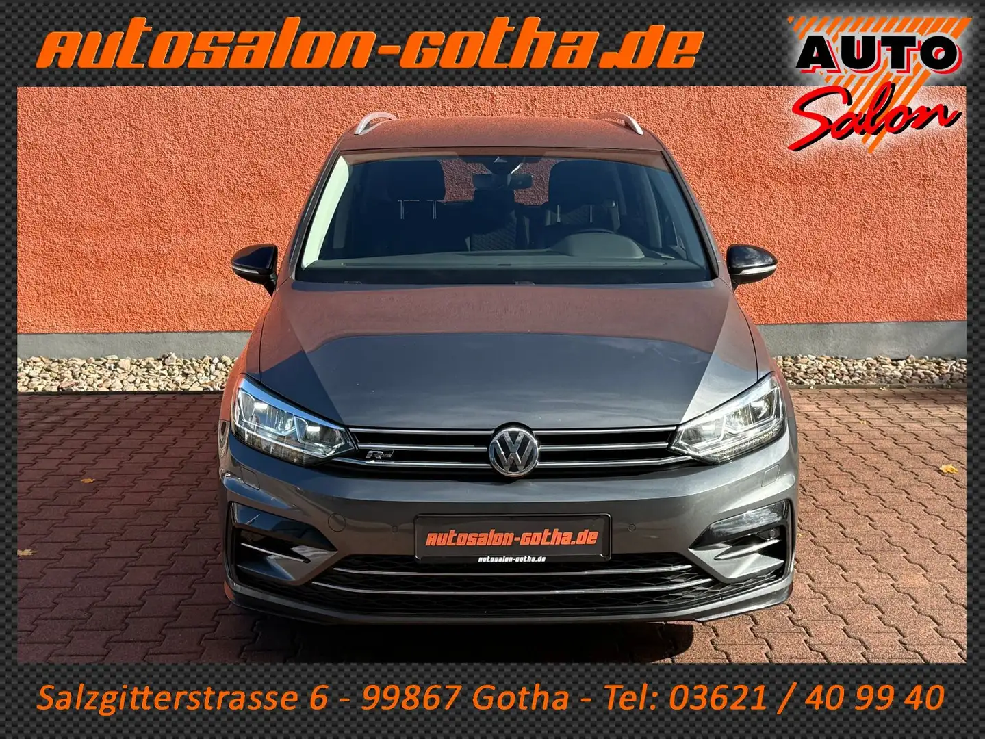 Volkswagen Touran IQ.DRIVE R-Line LED+AHK+7Sitze+Navi+PDC Gris - 2