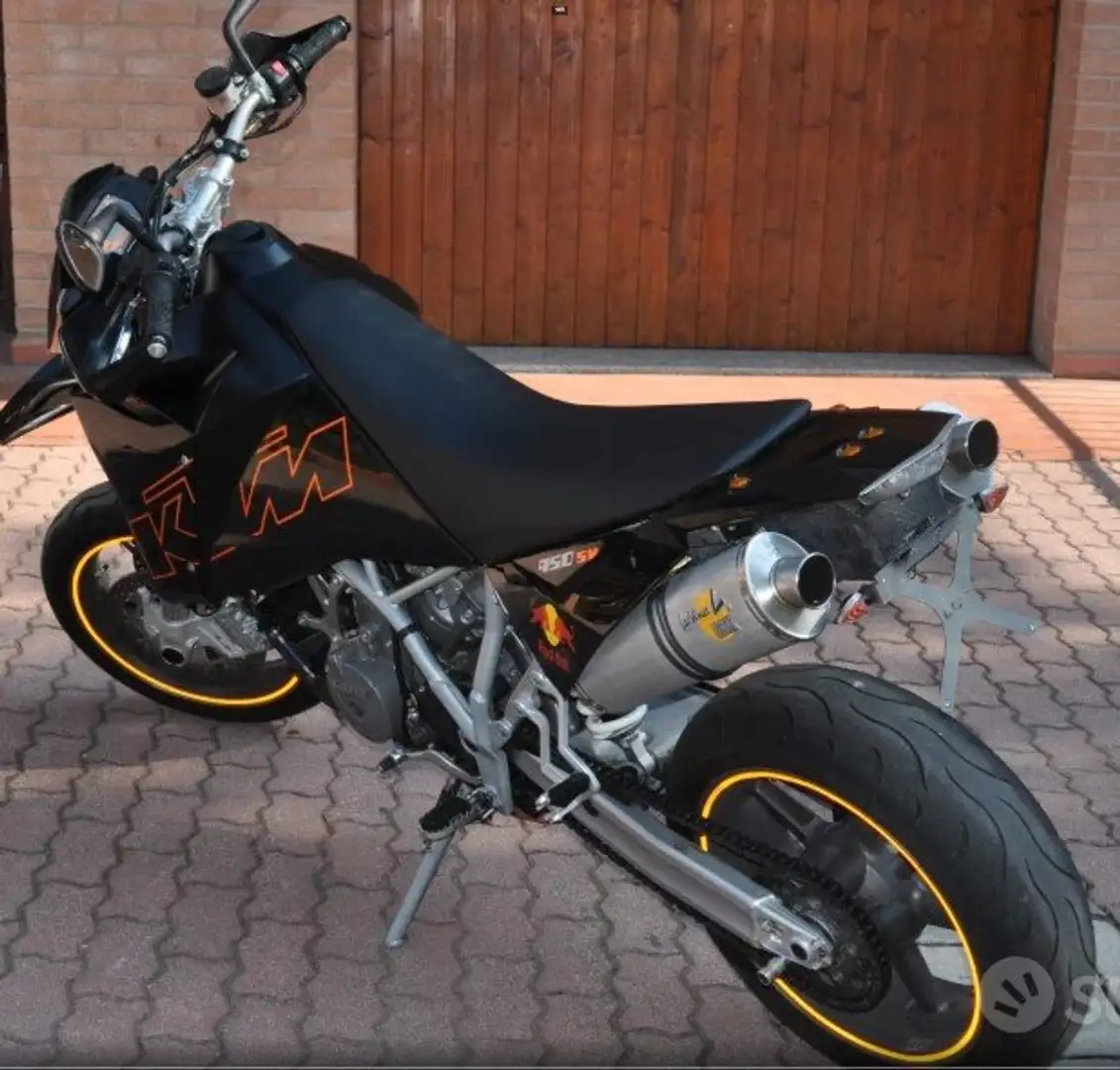 KTM 950 Supermoto Zwart - 1