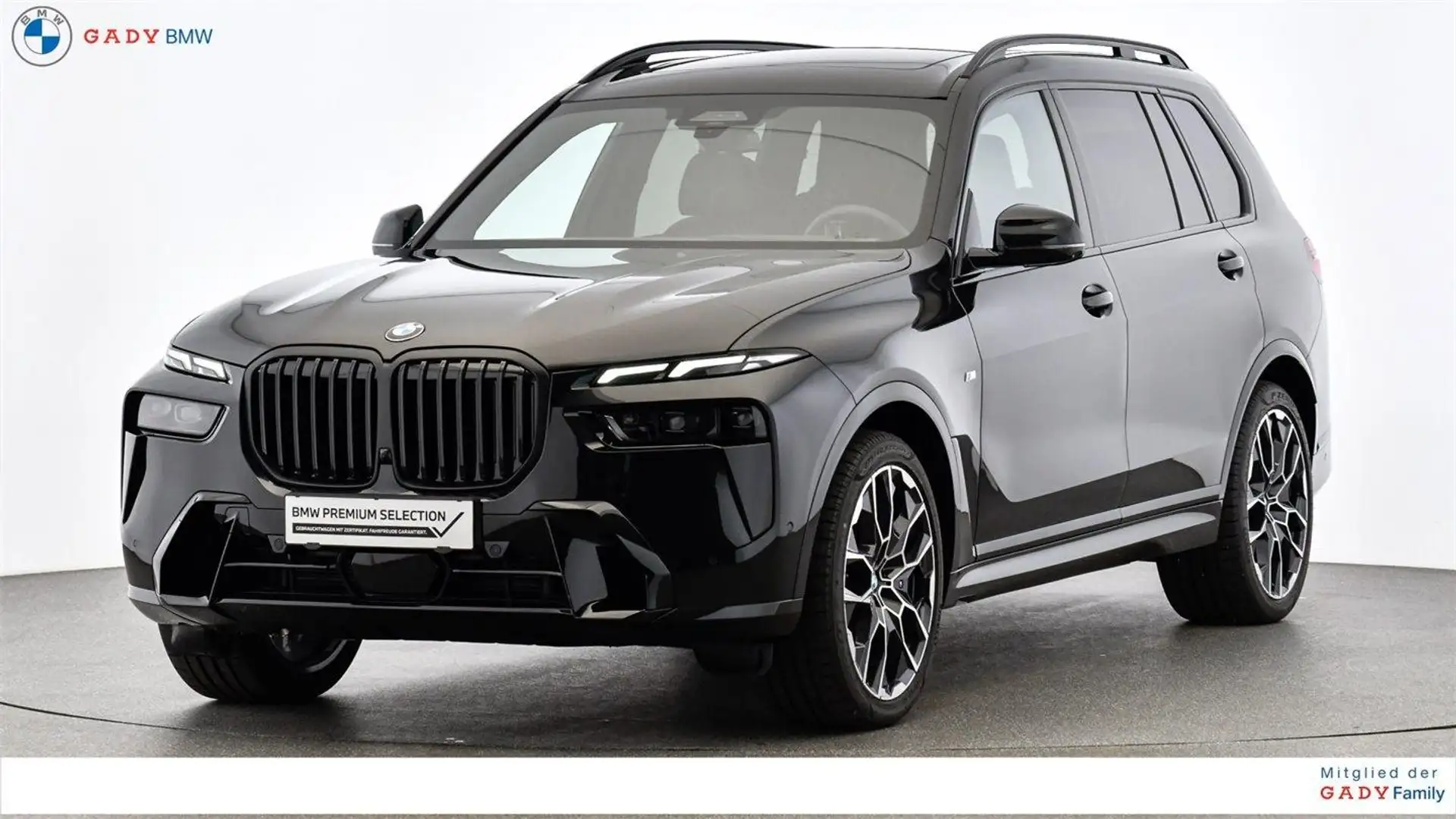 BMW X7 xDrive40d Schwarz - 1
