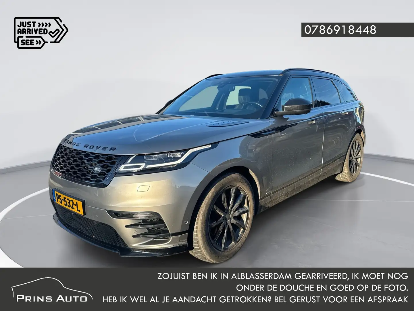 Land Rover Range Rover Velar 3.0 V6 AWD R-Dynamic HSE |PANO|MERIDIAN|ORG.NL|NAP Grijs - 1