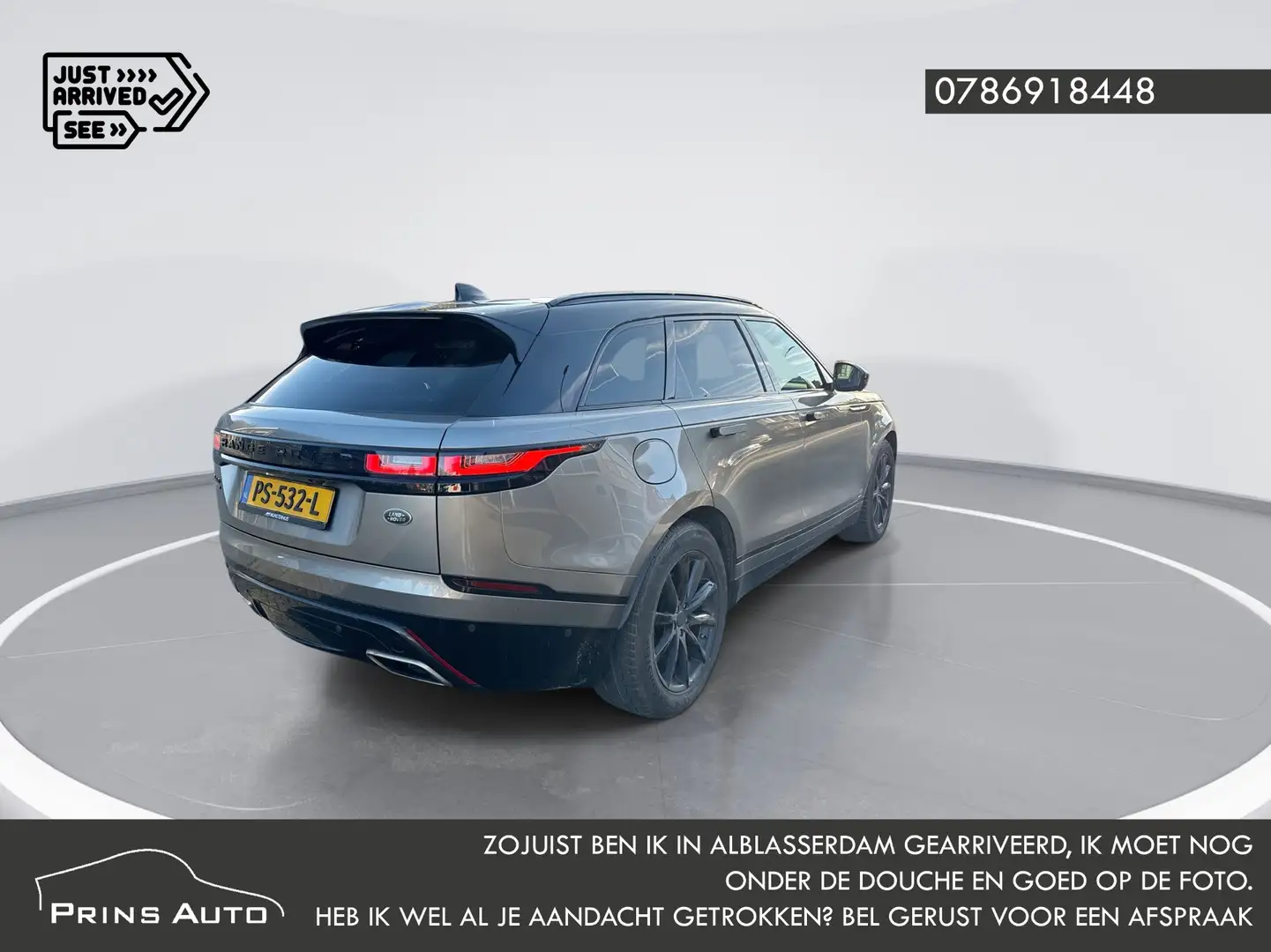 Land Rover Range Rover Velar 3.0 V6 AWD R-Dynamic HSE |PANO|MERIDIAN|ORG.NL|NAP Grijs - 2