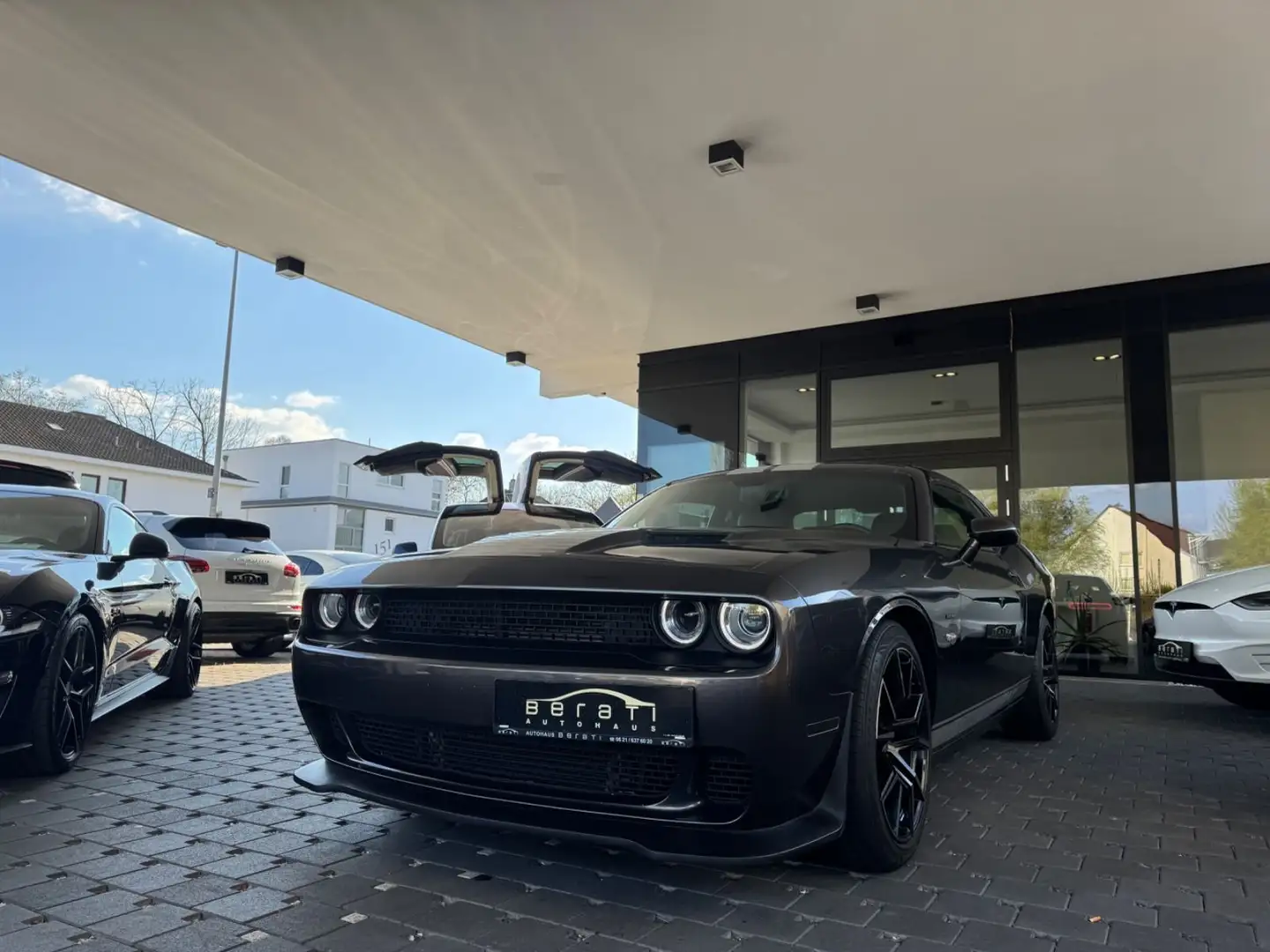 Dodge Challenger 5.7  V8 HEMI 381PS/Schalter/Neue Insp Grau - 1