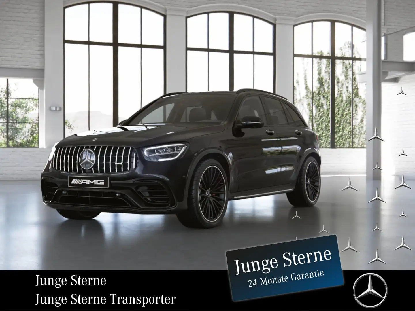 Mercedes-Benz GLC 63 AMG AMG GLC 63 S 4M+ *NIGHT*AHK*MEMO*PANO*360°KAM* Schwarz - 1