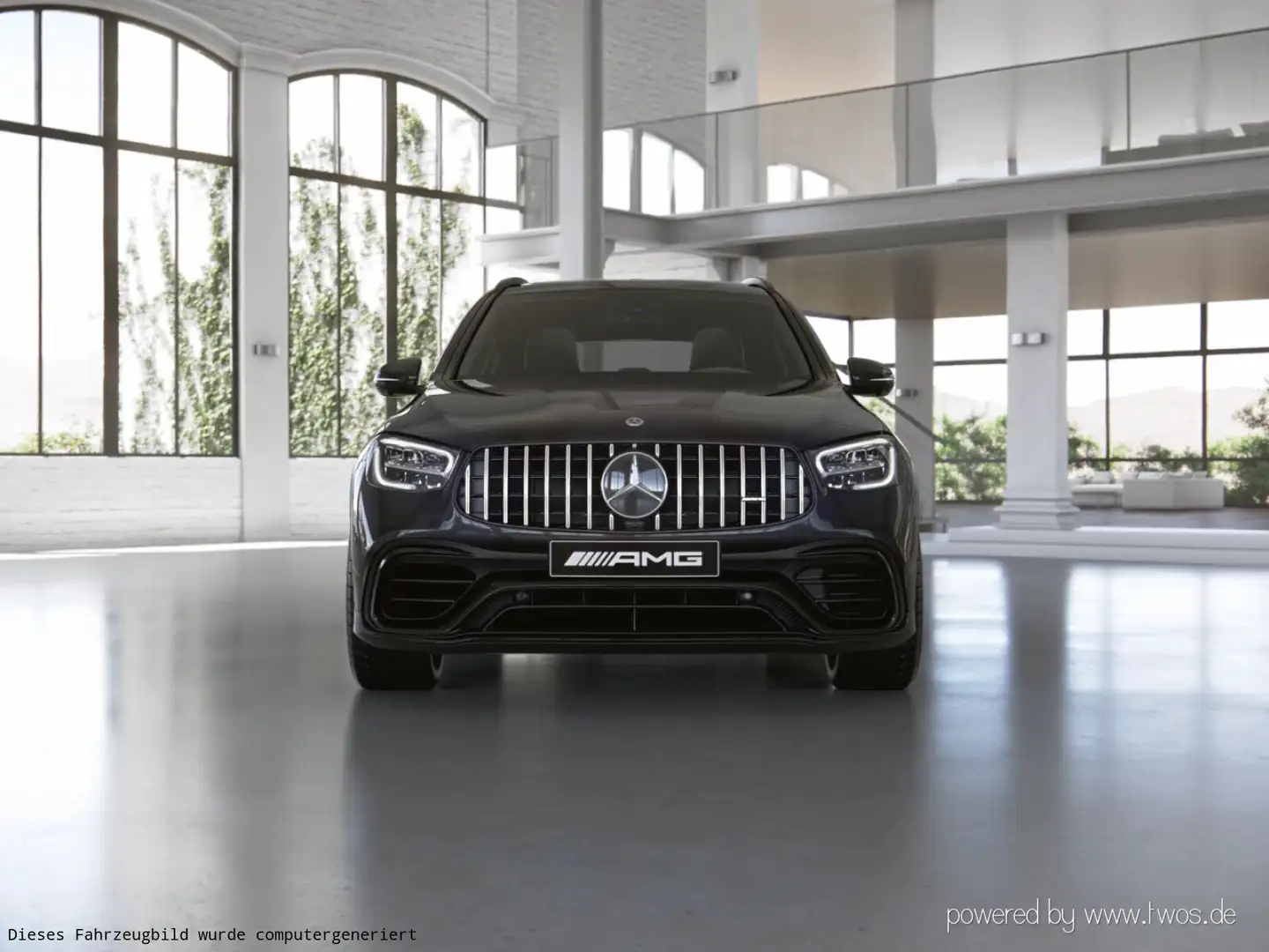 Mercedes-Benz GLC 63 AMG AMG GLC 63 S 4M+ *NIGHT*AHK*MEMO*PANO*360°KAM* Schwarz - 2
