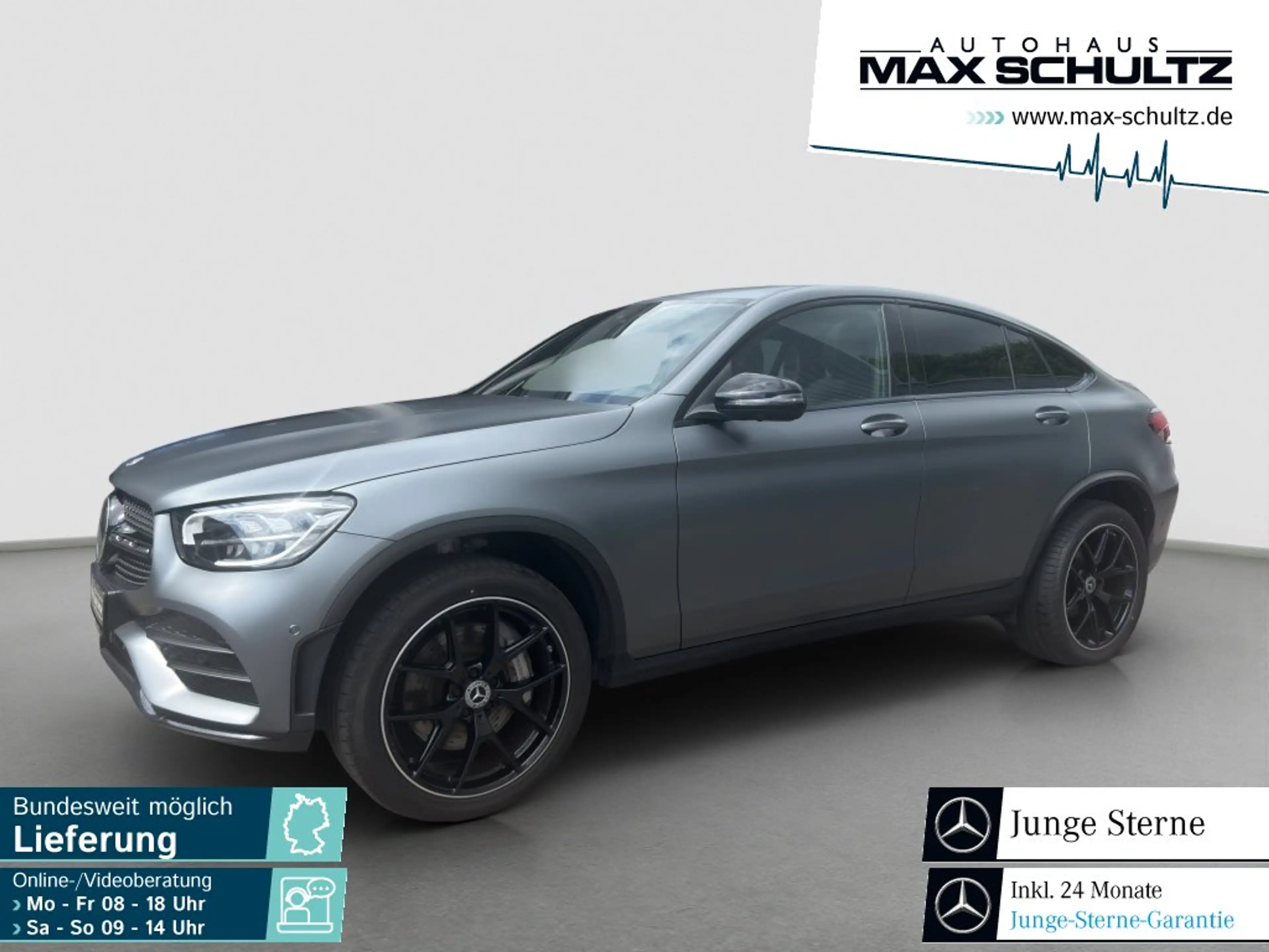 Mercedes-Benz GLC 400 d 4MATIC Coupé AHK*HUD*Leder*SD*Standh.
