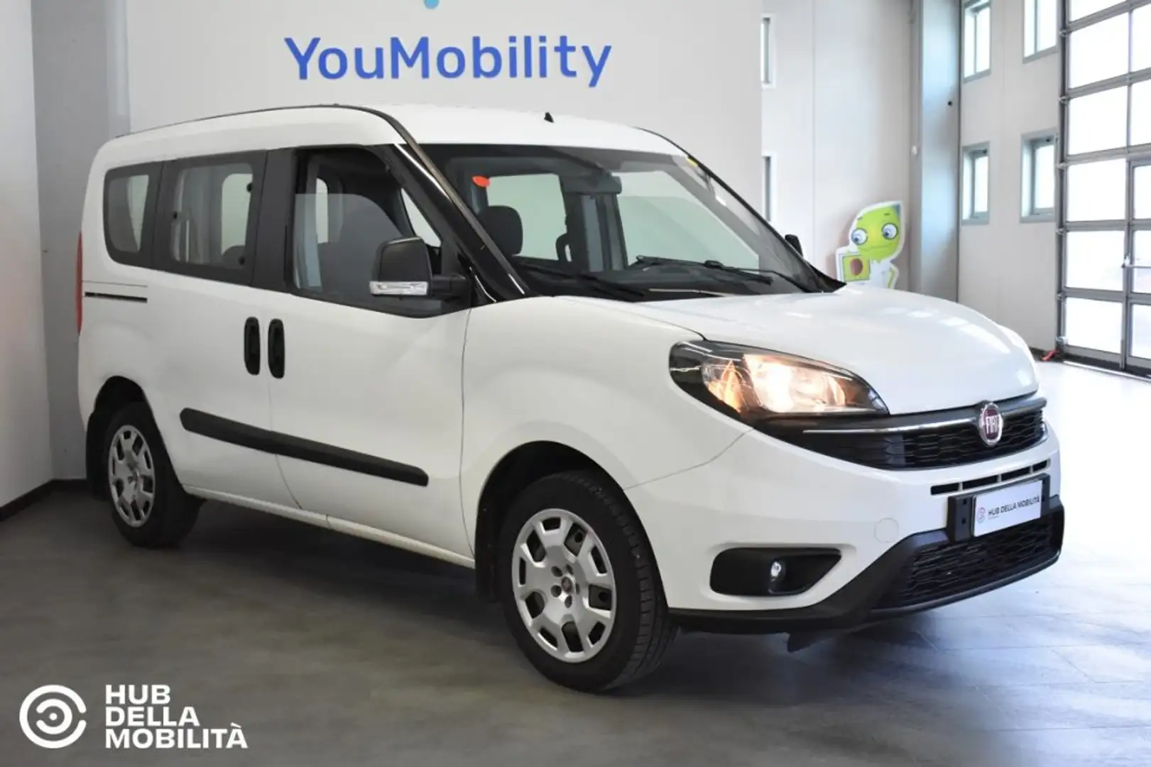 Fiat Doblo Doblò 1.4 Natural Power PC Combi M1 Lounge Bianco - 2