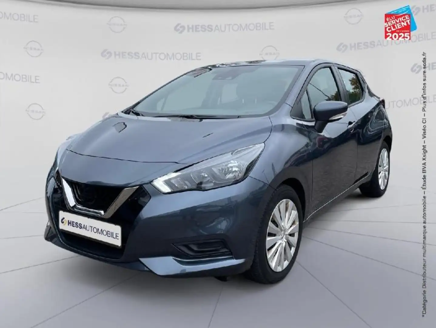 Nissan Micra 1.0 IG-T 92ch Acenta 2021.5 Carplay Grigio - 1