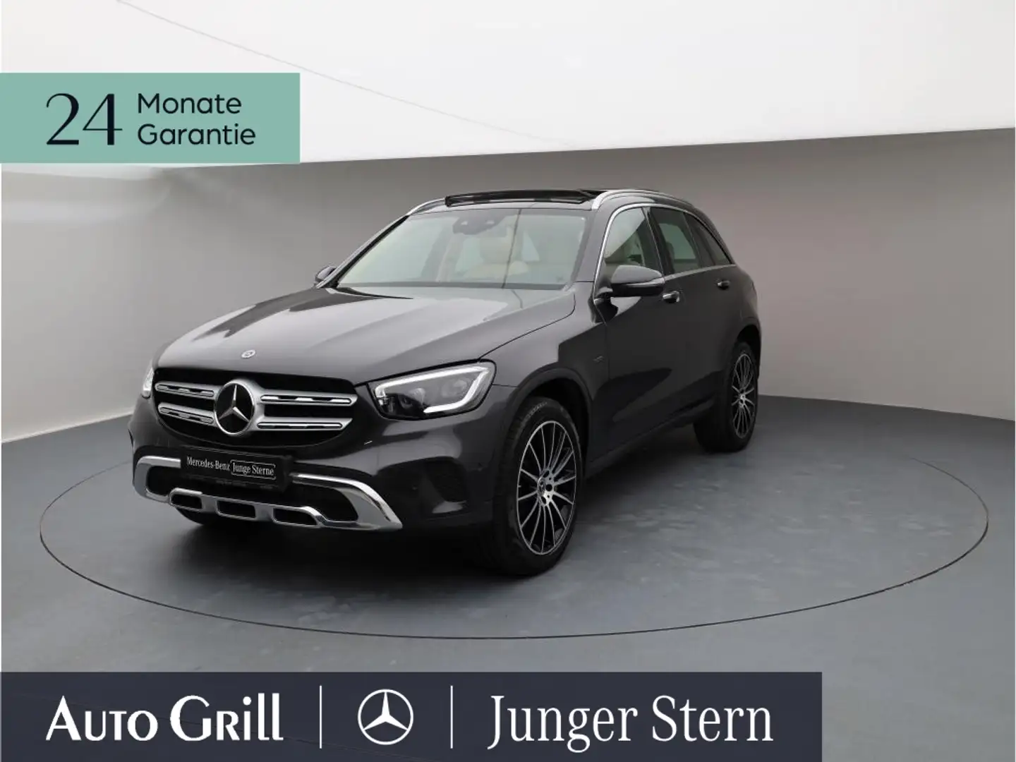 Mercedes-Benz GLC 300 de 4M +SHD+MBUX+MBeam+Burm+Cam.+HUD+Keyl Grau - 2
