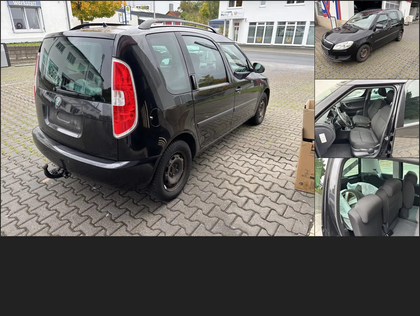 Skoda Roomster 1.4 Klimatronic, Alu, AHK, Sitzhzg. Noir - 1