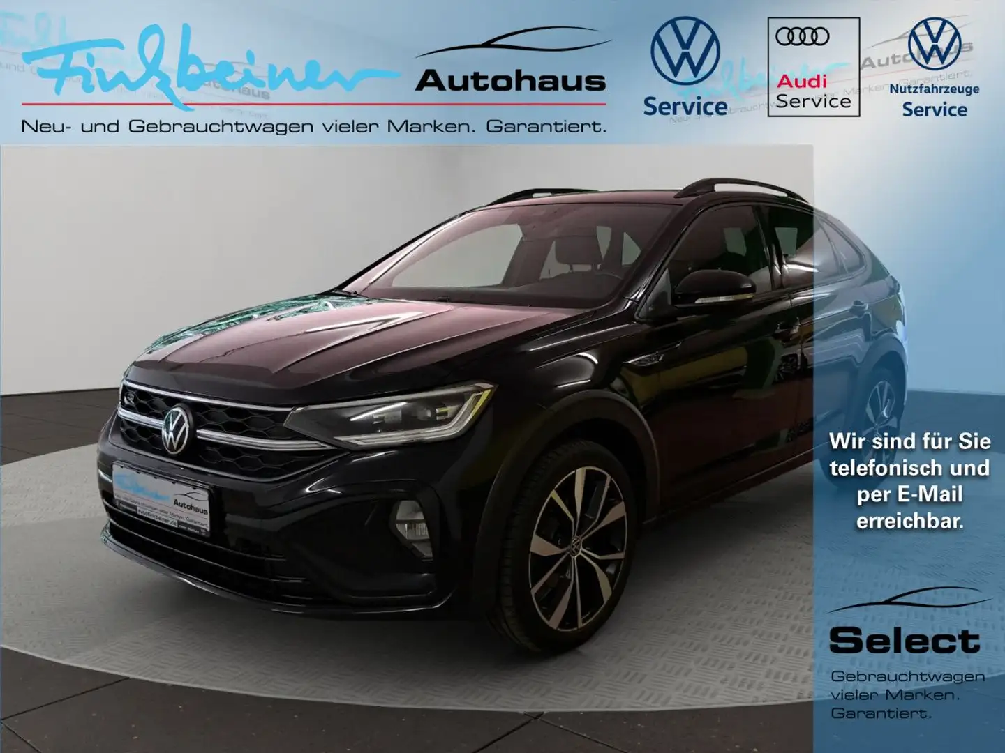 Volkswagen Taigo R-Line 1.0l TSI DSG Bluetooth Navi LED Klima Schwarz - 1