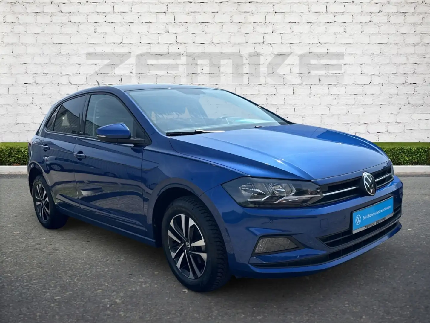 Volkswagen Polo 1.0 TSI United OPF Apple CarPlay Android Auto 2-Zo Blau - 1