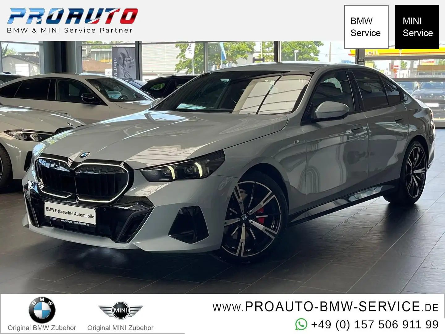 BMW 520 d M Sport Pro A-LED/LiveCo/HUD/360°/20"Alu Grijs - 1