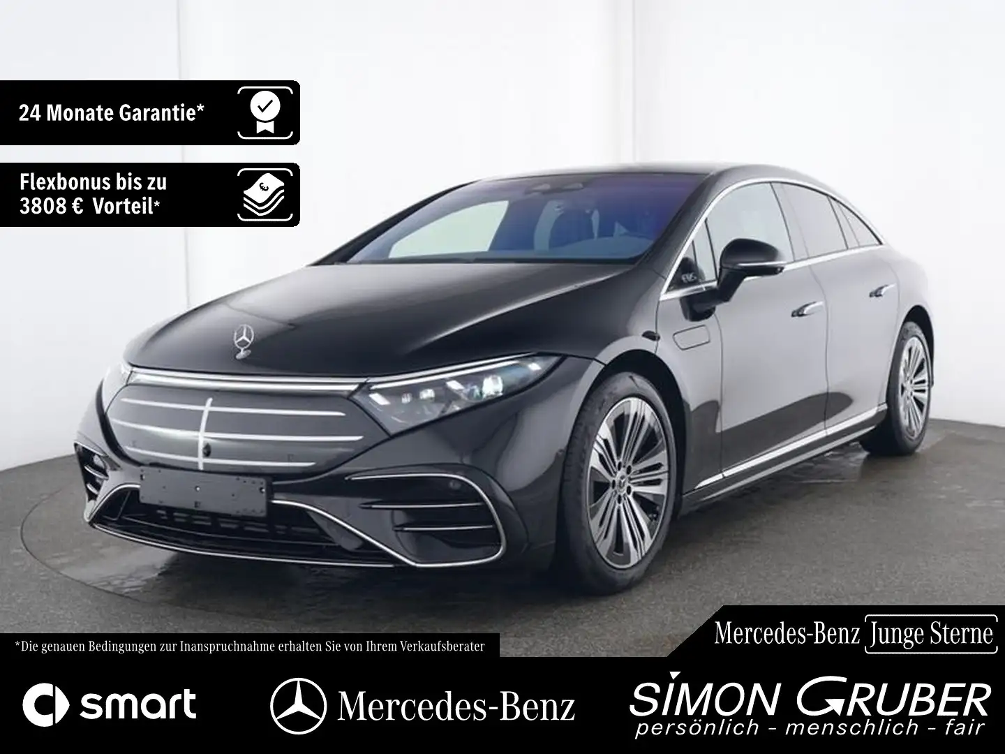 Mercedes-Benz EQS 450+ AMG Massage Sitzklima HUD Mod 2026!!! Schwarz - 1