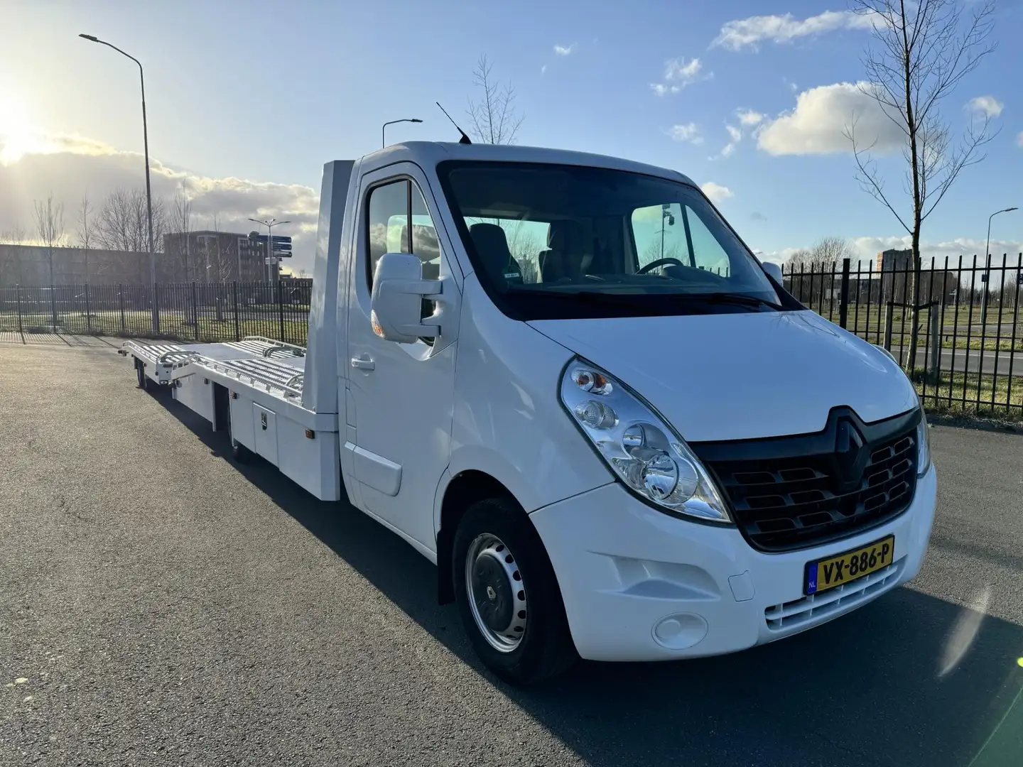 Renault Master 2.3 dCI navi Cruise Bluetooth Airco Chauffeursstoe Wit - 2
