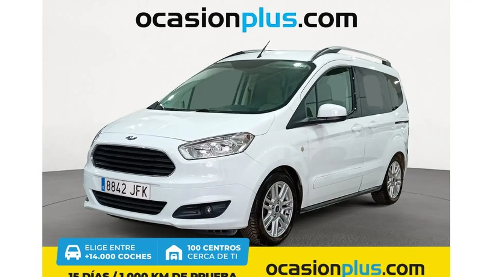 Ford Tourneo Courier 1.0 Ecoboost Titanium Weiß - 1