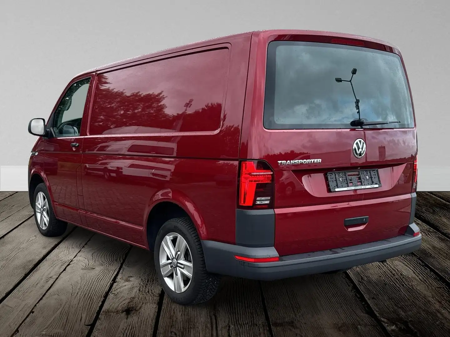 Volkswagen T6.1 Transporter Kasten 2.0 TDI Rot - 2