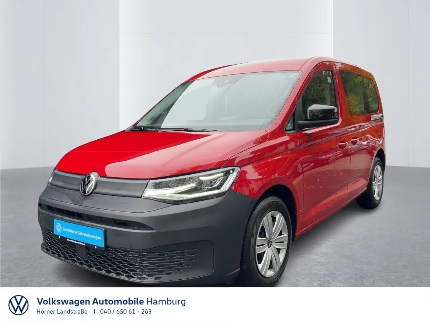 Volkswagen Caddy Caddy Kombi 2.0 TDI DSG Navi 5-Sitzer CarPlay Rot - 1