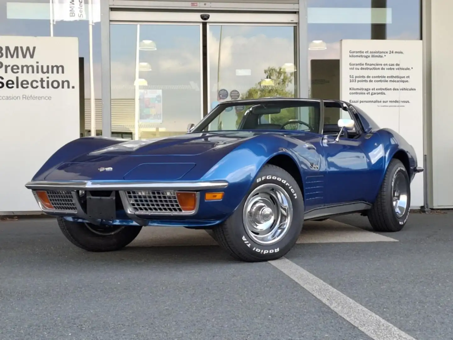 Chevrolet Corvette CHEV 0121 Blauw - 1