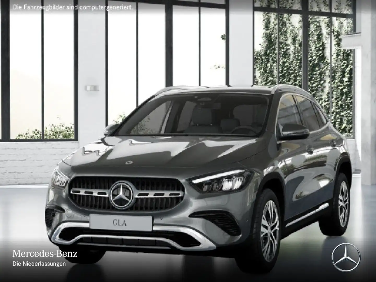 Mercedes-Benz GLA 220 d 4M PROGRESSIVE+LED+KAMERA+8G Grijs - 2