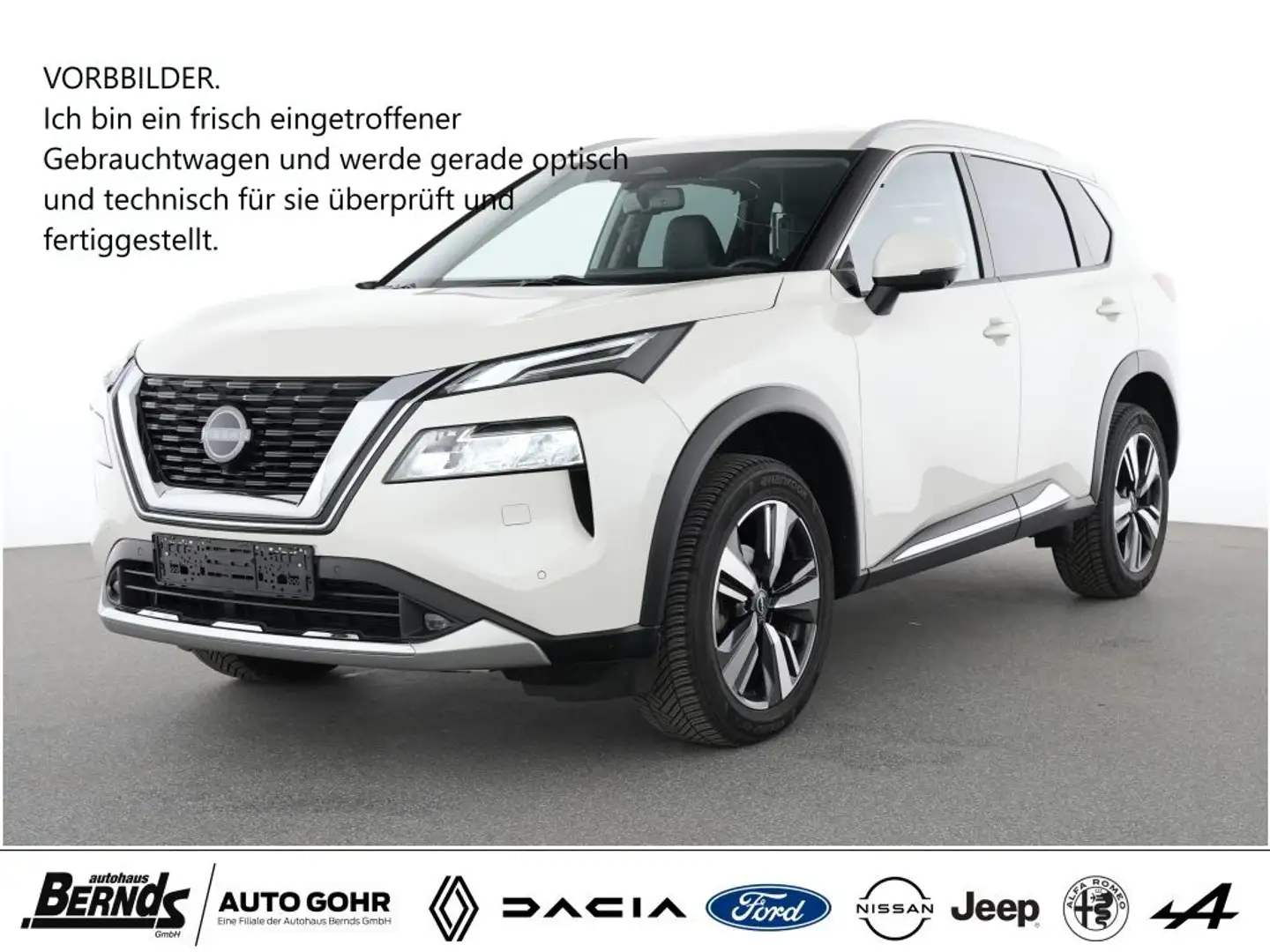 Nissan X-Trail 1.5 VC-T Mild-Hybrid Xtronic Tekna AUTOMATIK R-KA. Bianco - 1