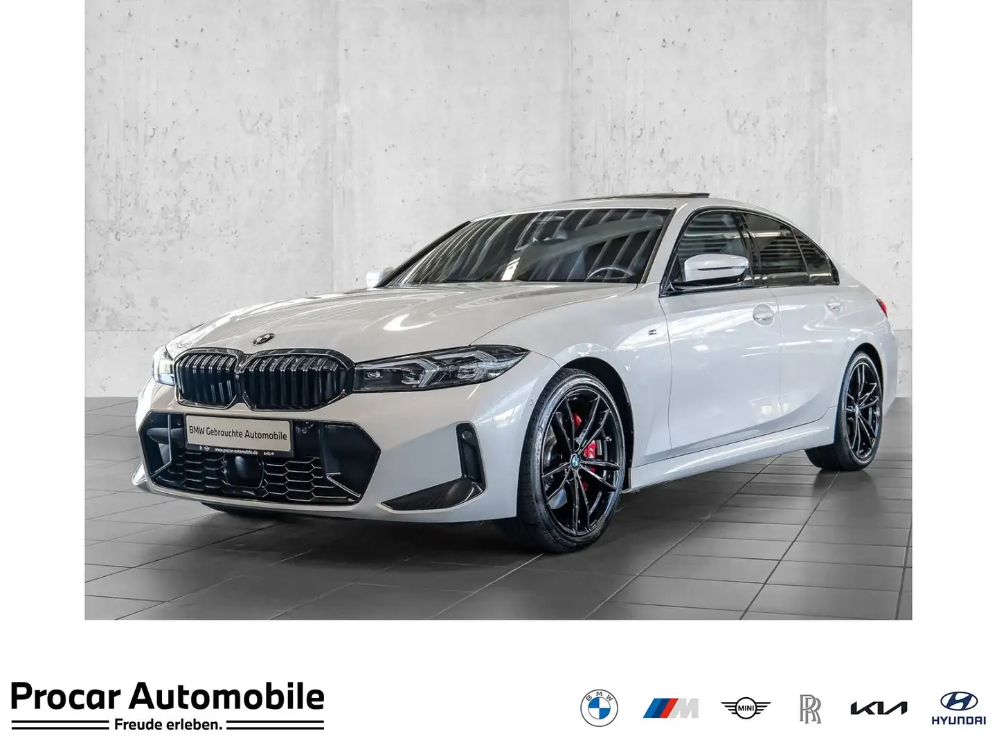 BMW 330 i M Sport HUD NAVI Weiß - 1