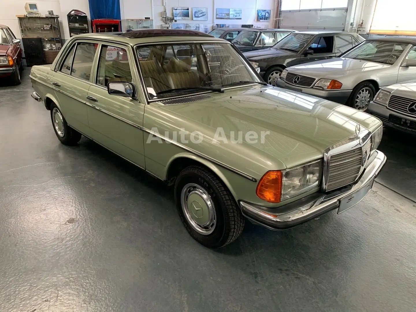 Mercedes-Benz 280 W 123 Lenkrad-Schaltung TopZustand  1 Hand zelena - 2