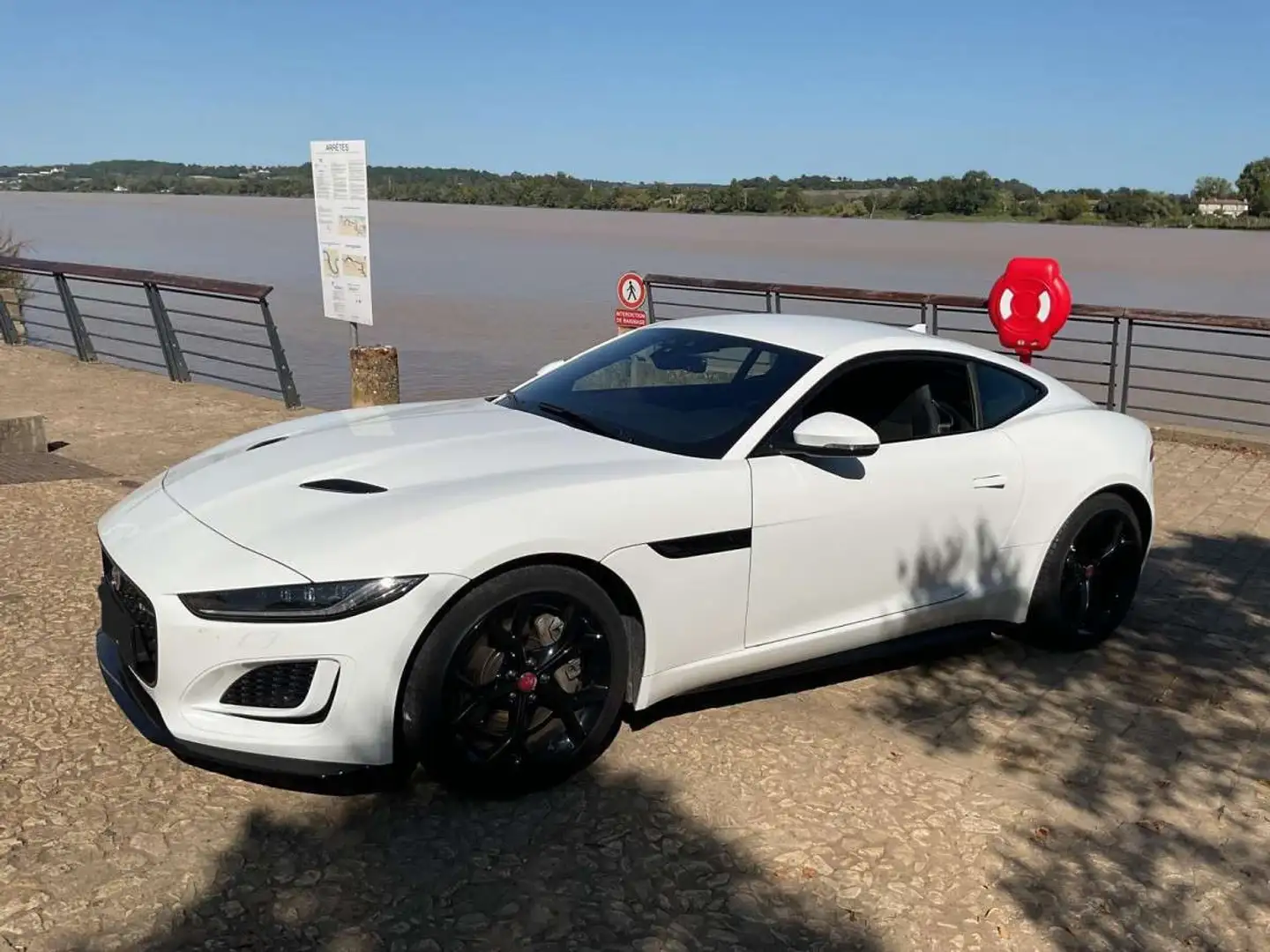 Jaguar F-Type F-Type Coupe P300 R-Dynamic Blanc - 1