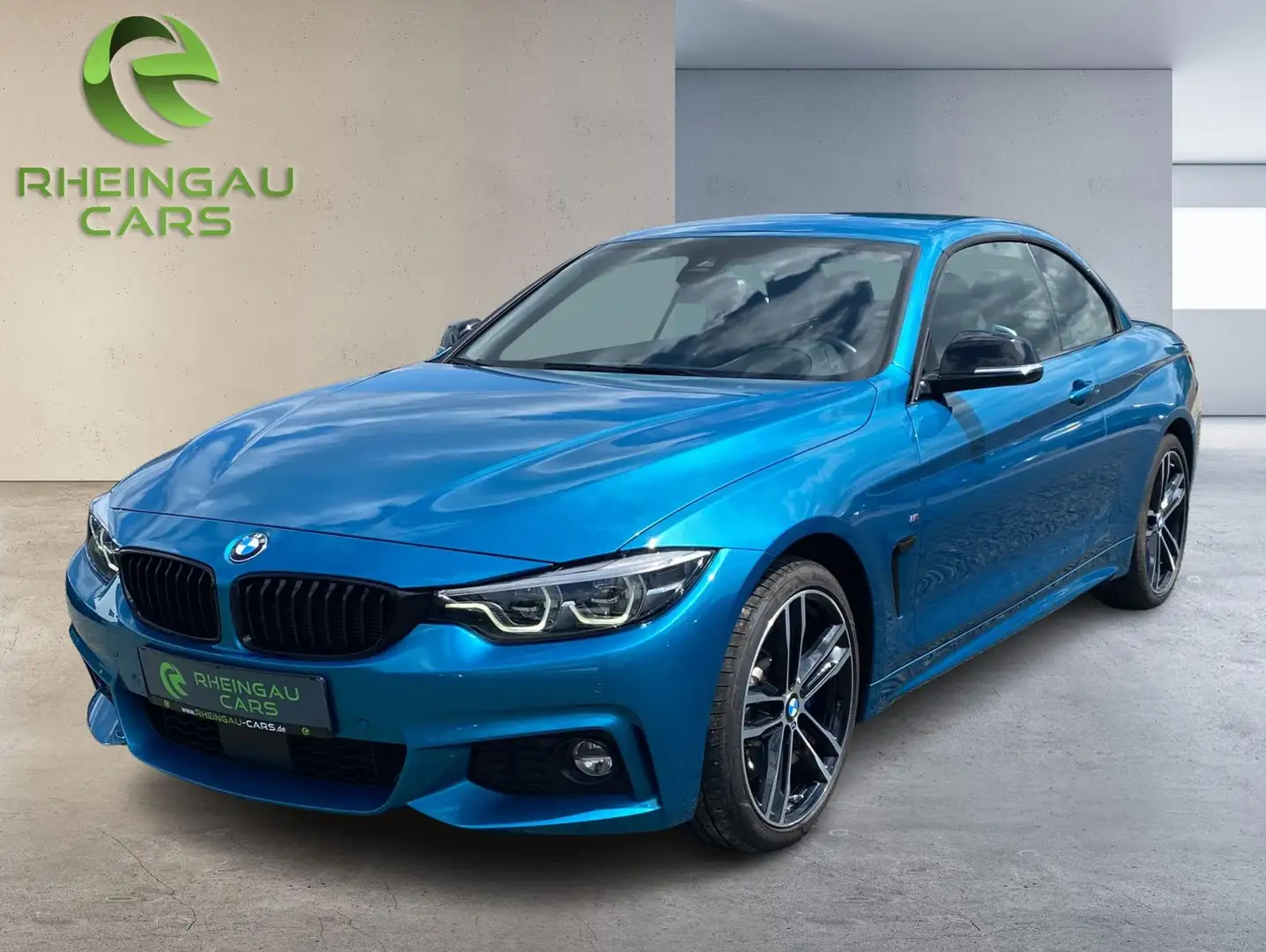 BMW 435 d xDrive M Sport AHK H/K HUD ACC LED NAVI Blauw - 1