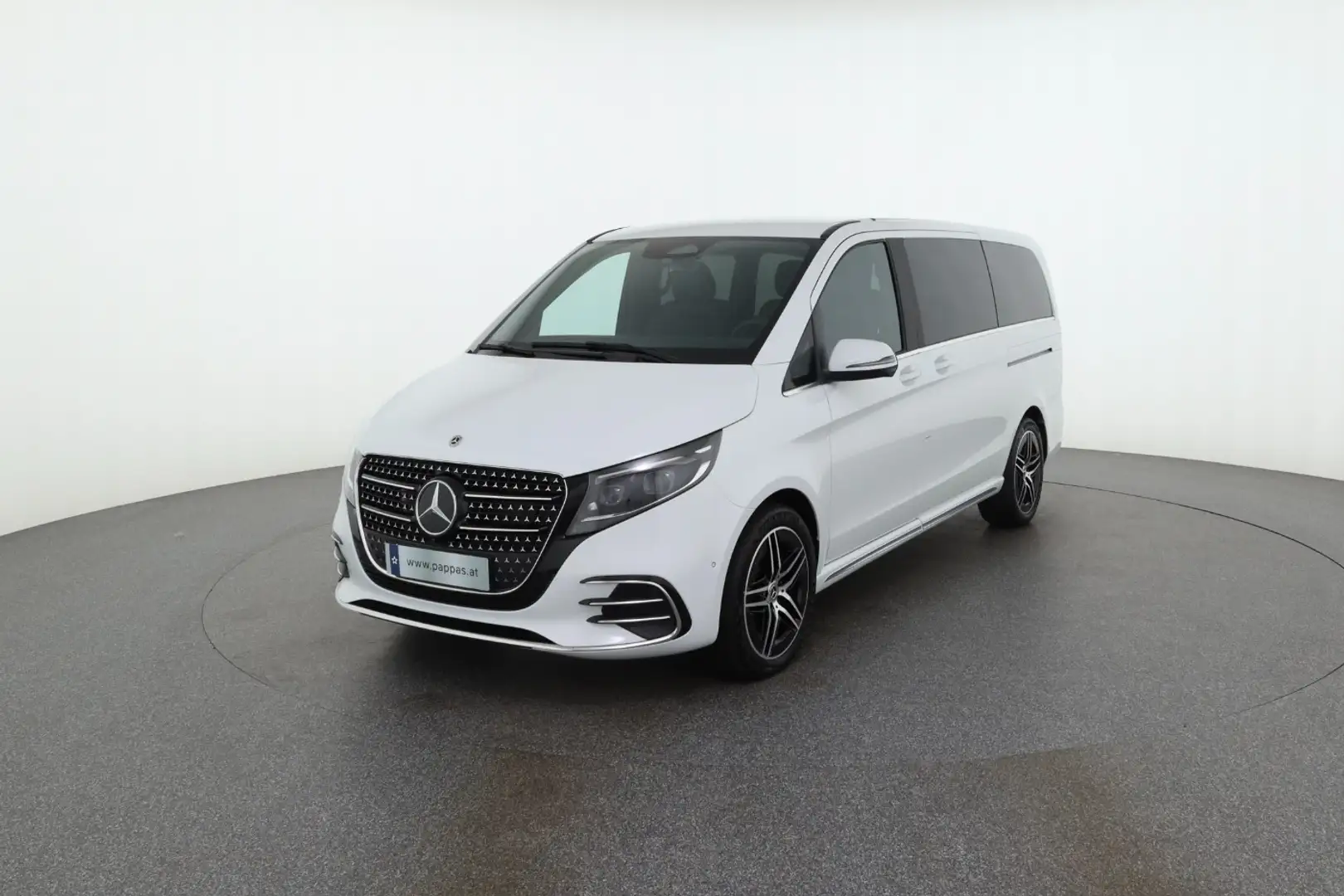 Mercedes-Benz V 300 d 4MATIC AVANTGARDE Lang AHK 2,5t 7 Sitze Weiß - 2
