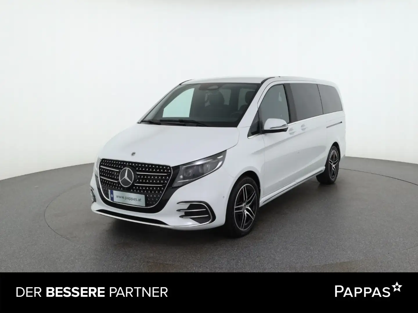 Mercedes-Benz V 300 d 4MATIC AVANTGARDE Lang AHK 2,5t 7 Sitze Weiß - 1