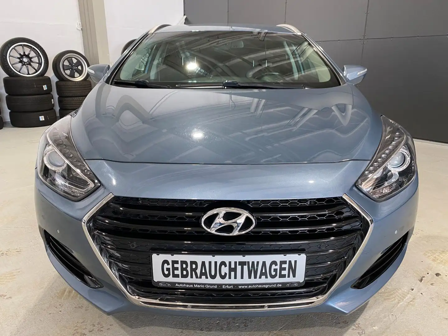 Hyundai i40 cw blue 1.6 GDI AHK*Klima*SHZ* Azul - 2