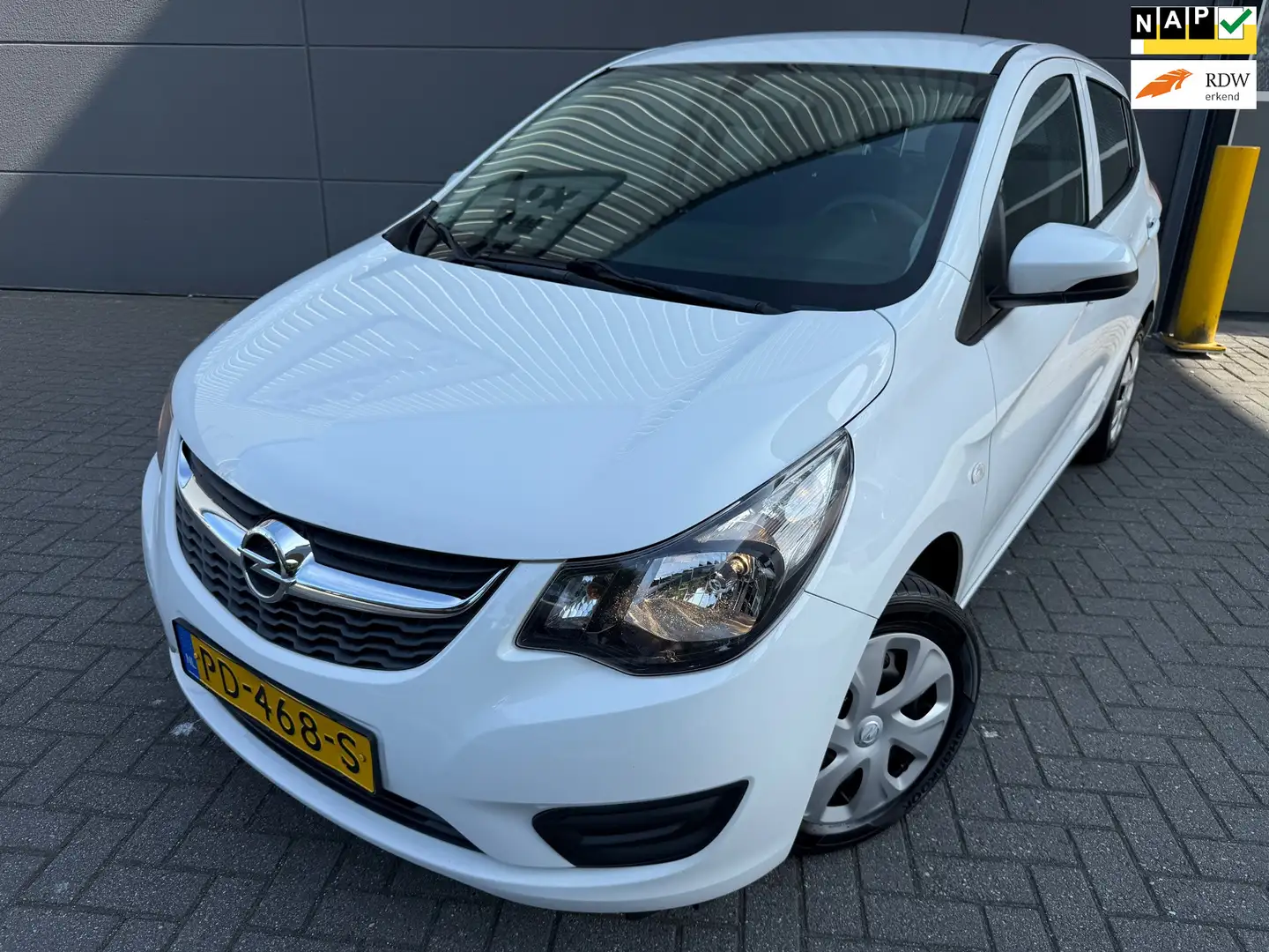 Opel Karl 1.0 ecoFLEX Edition*APK*NAP*ISOFIX*CRUISE*AIRCO*EL Wit - 1