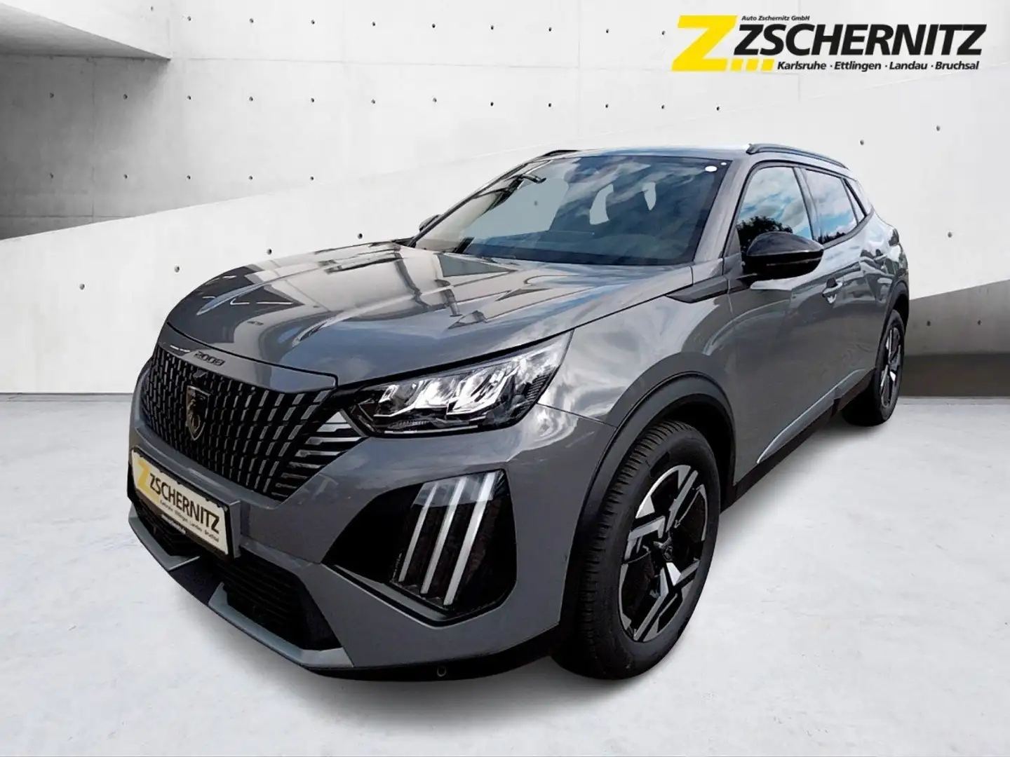 Peugeot 2008 1.2 PureTech 130 Allure ACC+LED+SHZ+KlimaA Grijs - 1