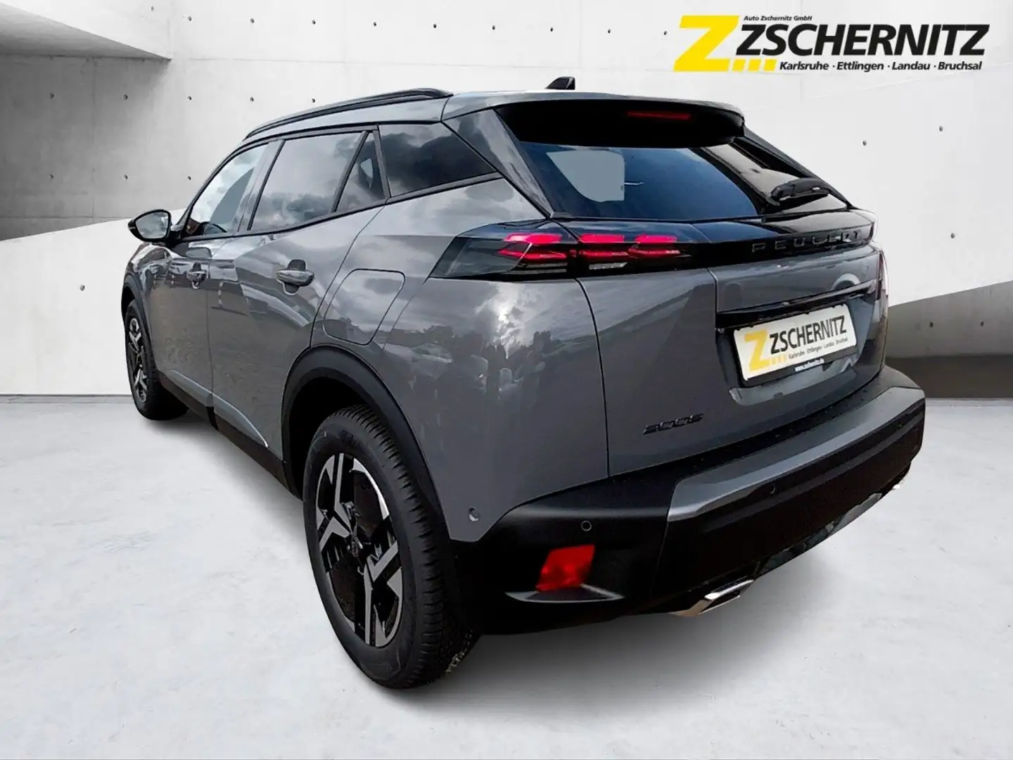 Peugeot 2008 1.2 PureTech 130 Allure ACC+LED+SHZ+KlimaA Grijs - 2