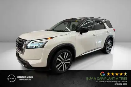 White 2024 Nissan Pathfinder SUV / Crossover All-Wheel Drive 9-Speed Automatic