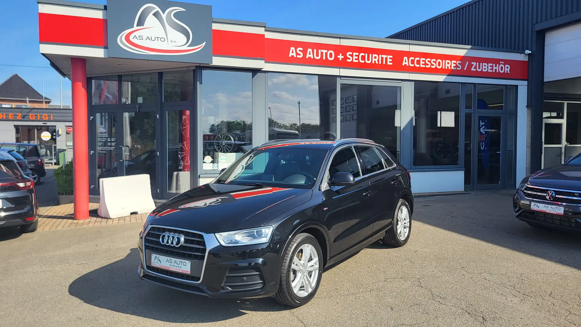 Audi Q3 1.4 TFSI 150cv 6V S line 11447€+TVA =13850€ Negro - 1