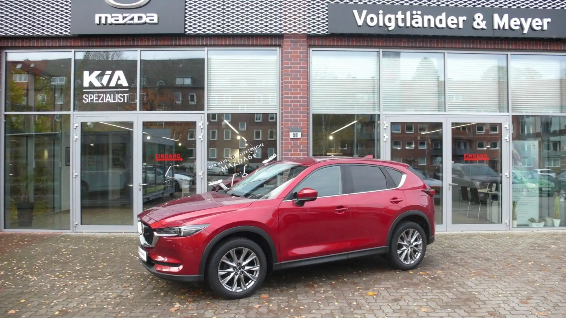 Mazda CX-5 SKYACTIV-G 194 Kangei Automatik AHK Navi Rouge - 1