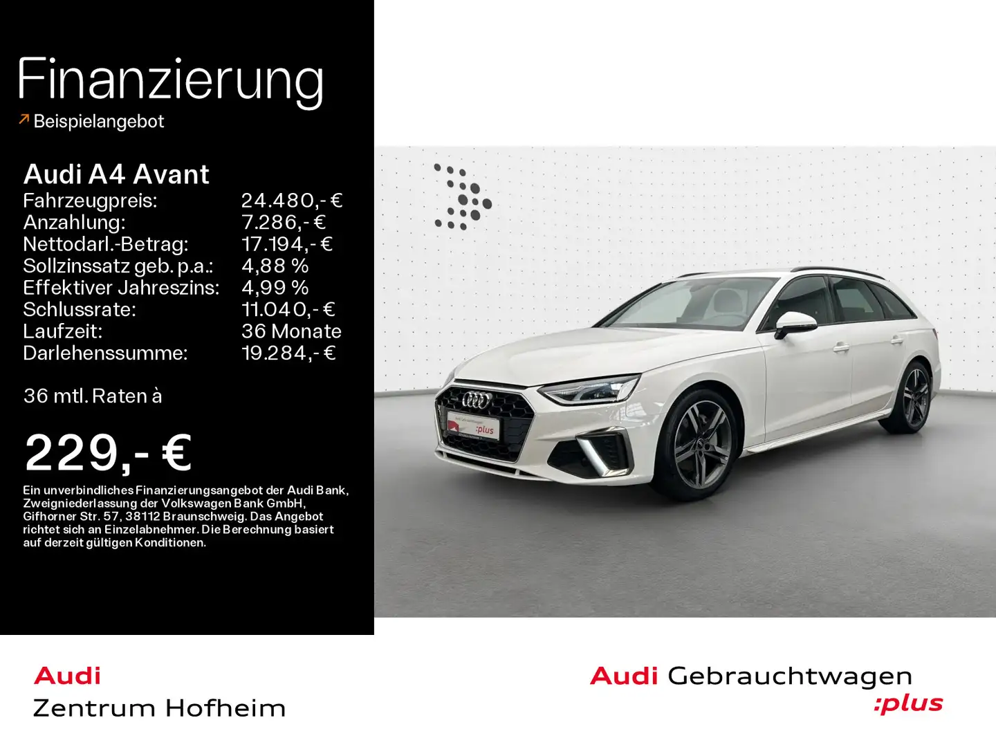 Audi A4 40 TDI qu S line S tro*Standh*LED*Navi+ Wit - 1