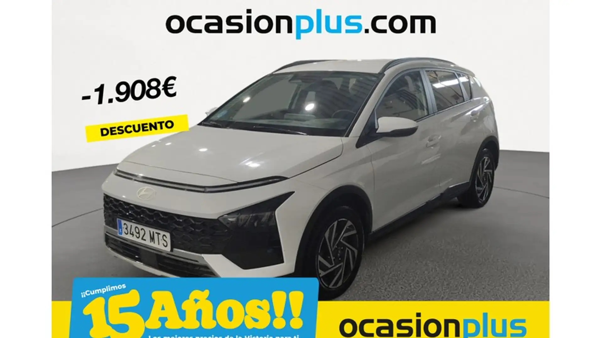 Hyundai BAYON 1.0 TGDI 48V Maxx 7DCT Blanc - 1