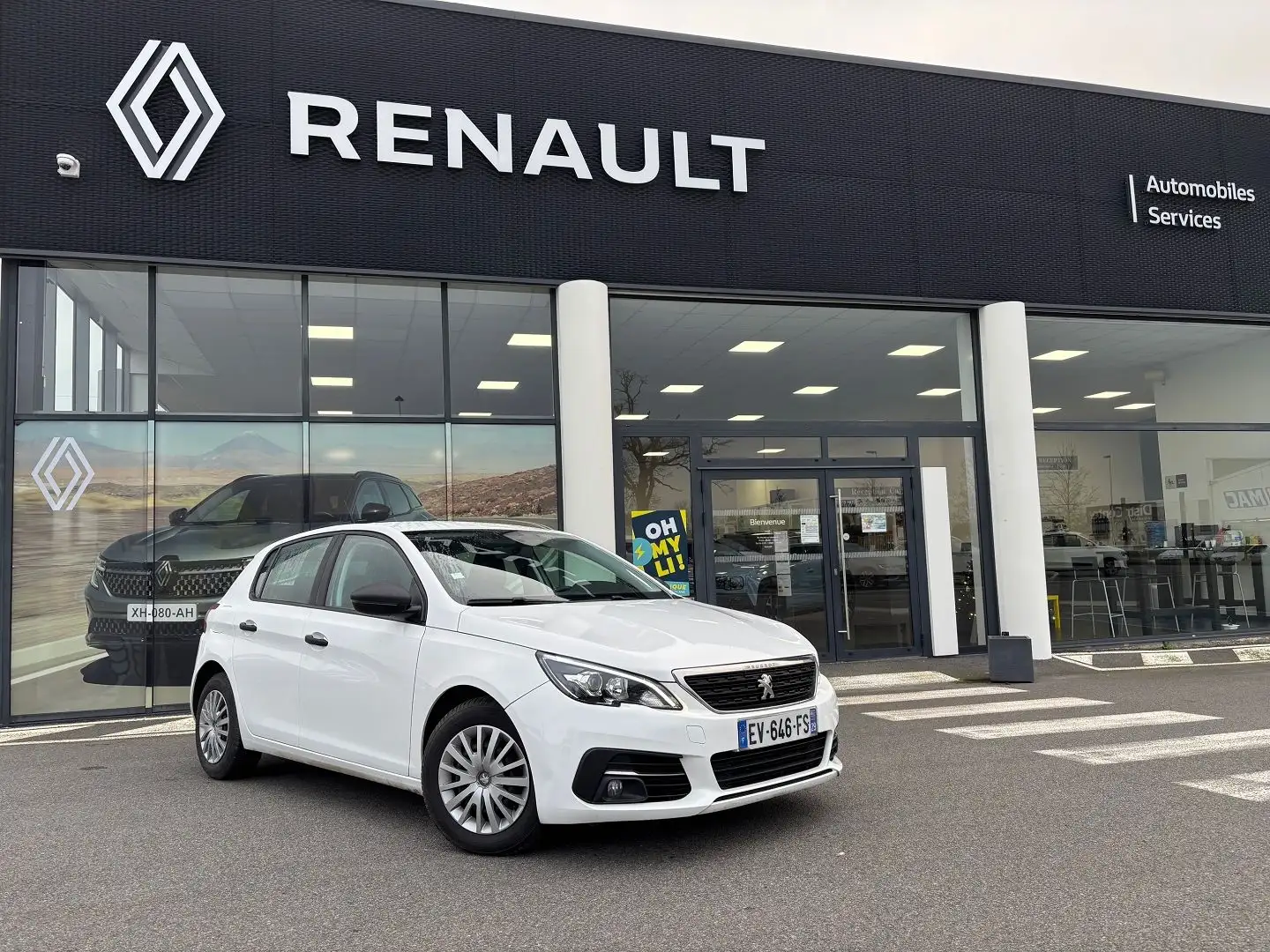 Peugeot 308 1.6 BLUEHDI 100CH S\u0026S ACCESS Blanc - 1