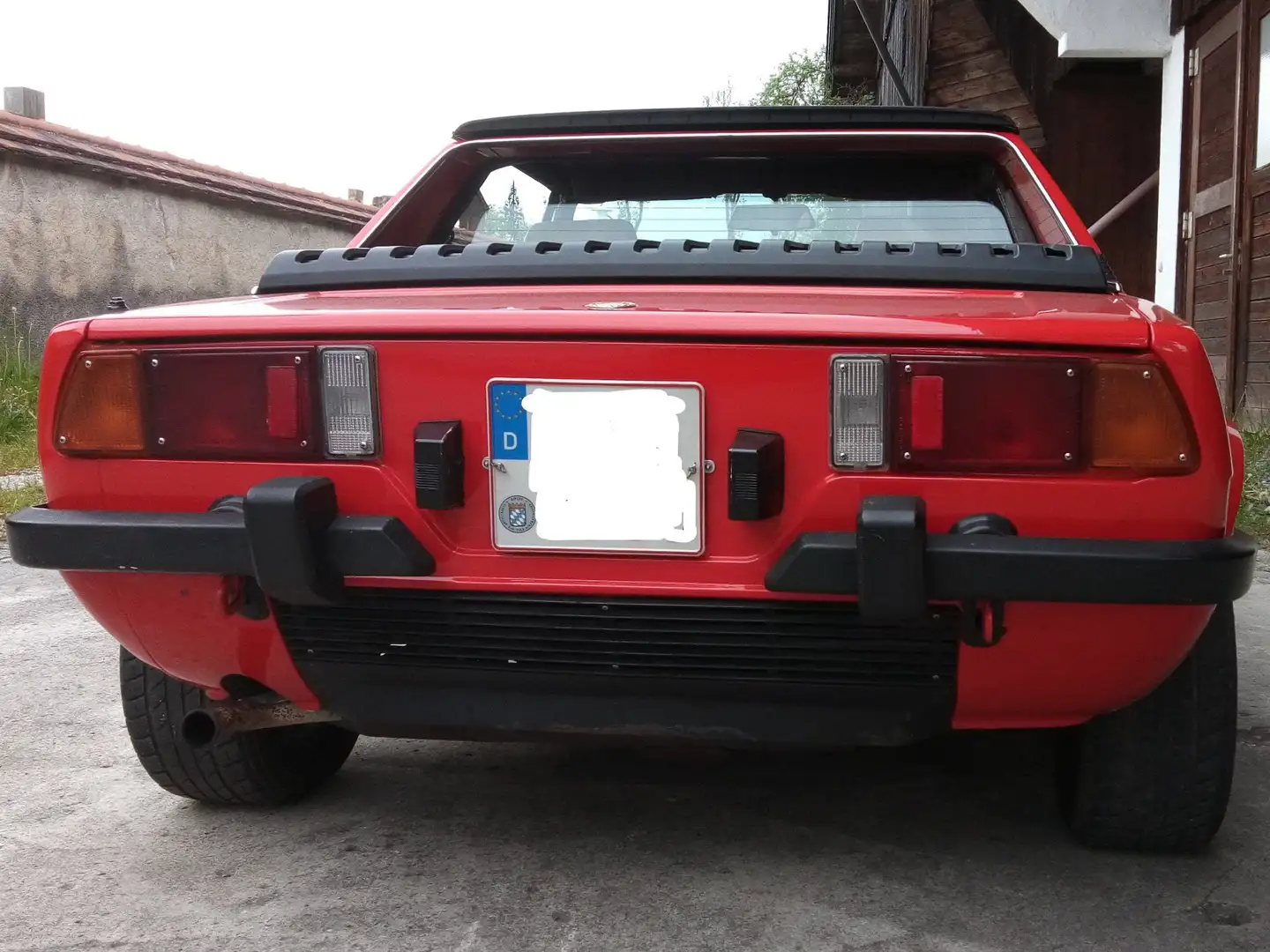 Fiat X 1/9 5 Speed - Targa - Verbreiterung Rood - 1