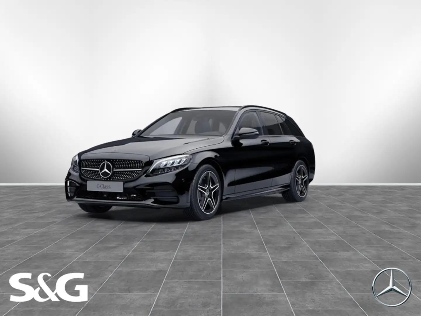 Mercedes-Benz C 220 d T AMG CARPLAY+MBUX+LED+NIGHT PAKET+18" Schwarz - 1