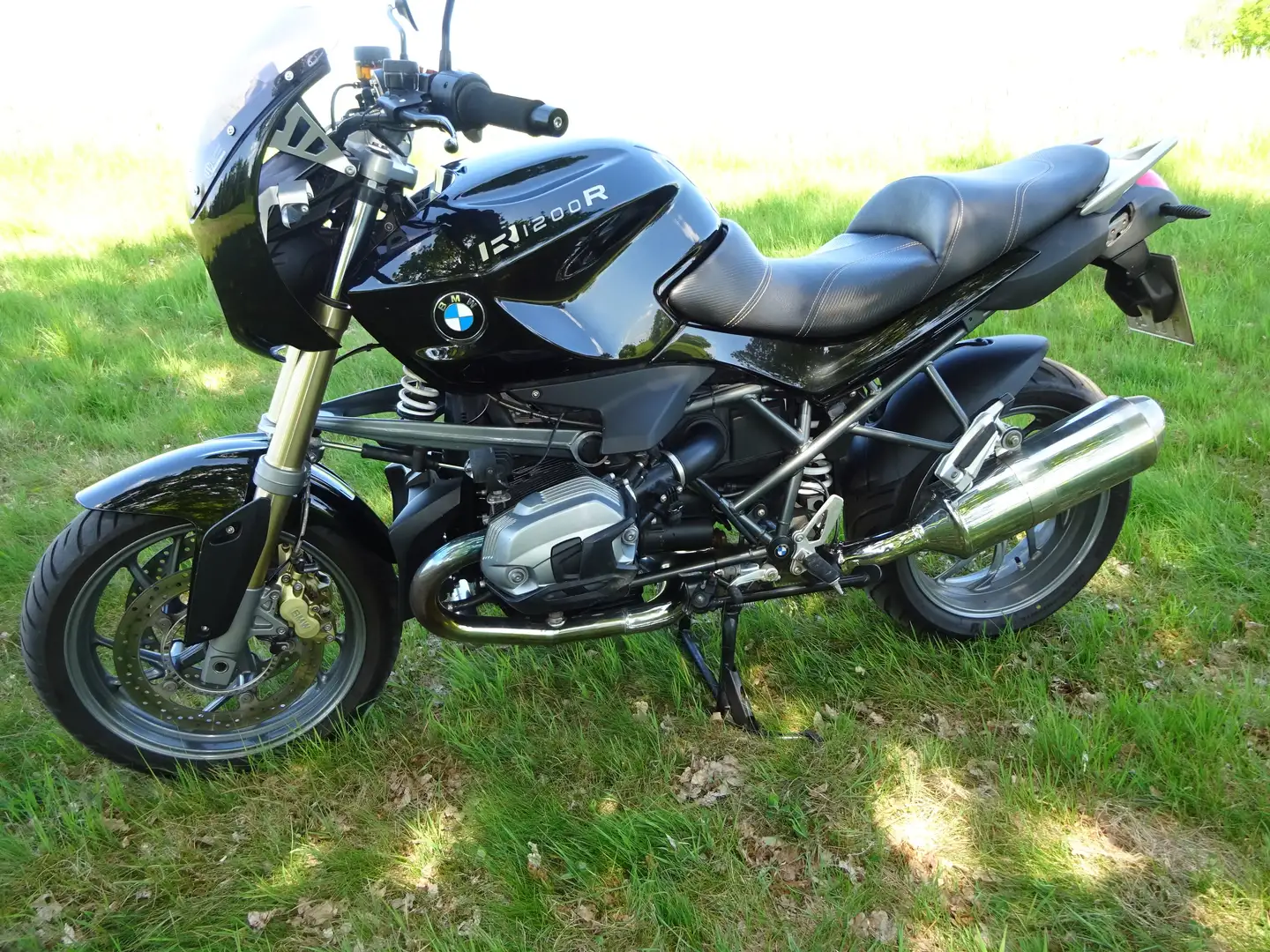 BMW R 1200 R 90 Jahre Sondermod. ABS. ESA. Tracktionskontrolle Noir - 1