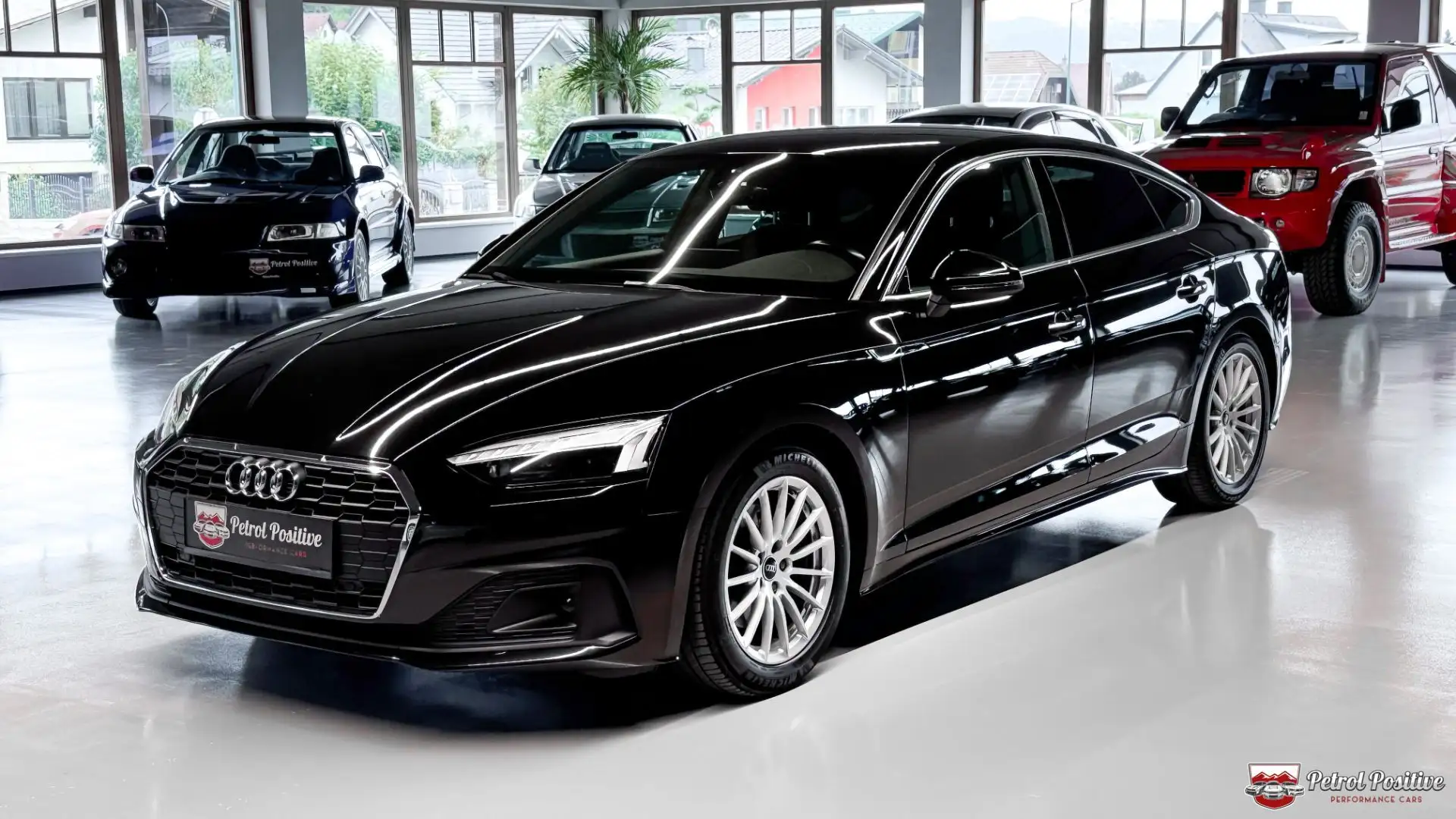 Audi A5 SB 35 TDI MATRIX-LED*VIRTUAL*NAVI*LEDER Zwart - 1