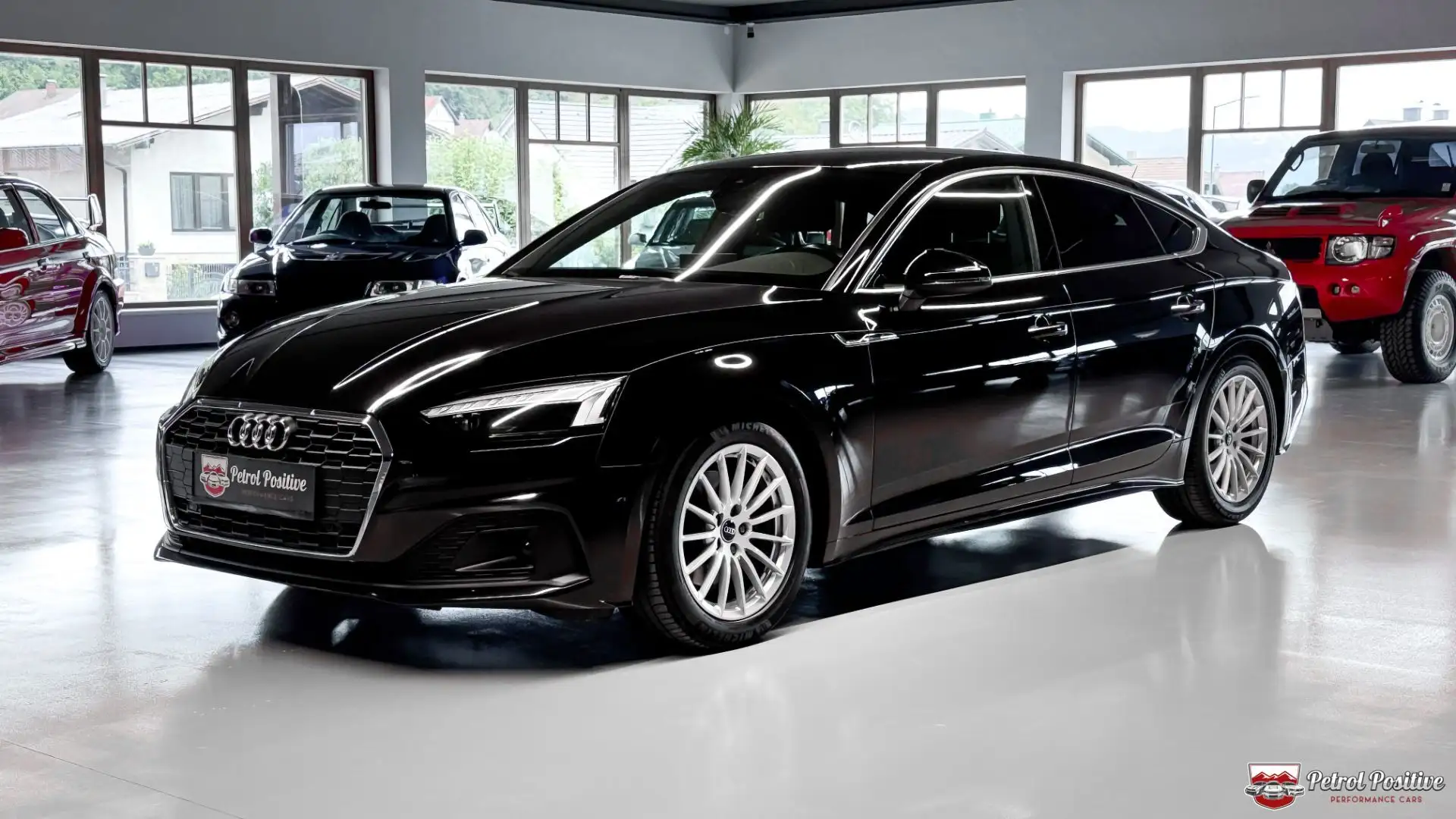 Audi A5 SB 35 TDI MATRIX-LED*VIRTUAL*NAVI*LEDER Zwart - 2