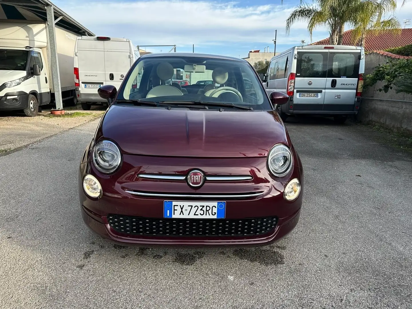 Fiat 500 1.2 Lounge Lilla - 1
