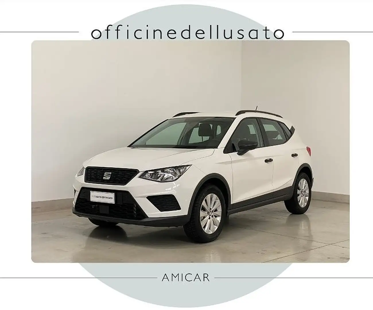 SEAT Arona 1.6 TDI 95 CV Reference Blanc - 1