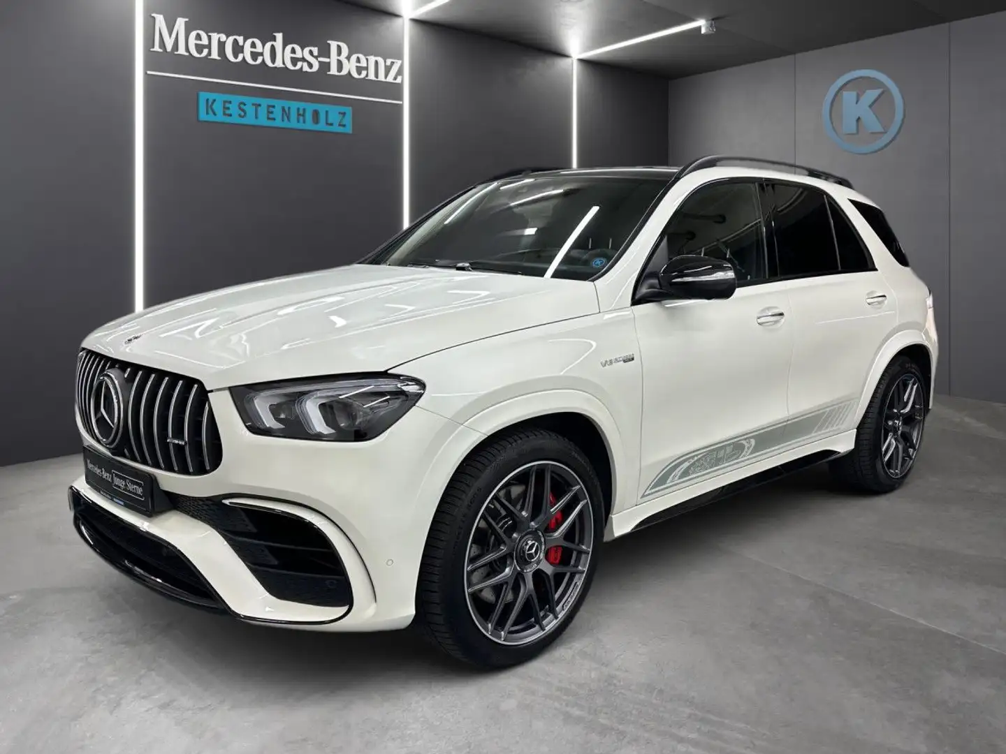Mercedes-Benz GLE 63 AMG GLE 63 S 4M LEDER+HEADUP+AIRMATIC+AHK+STANDHZG White - 2